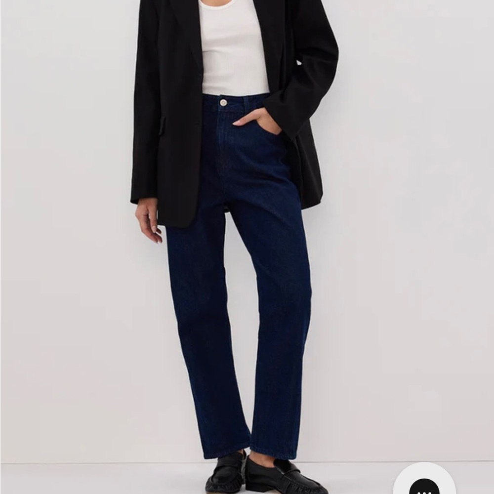 DISSH Women's Straight Leg Jeans - Dark Blue